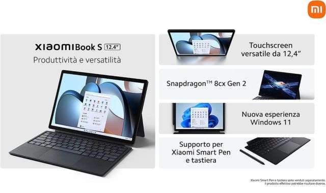 Xiaomi Book S caratteristiche