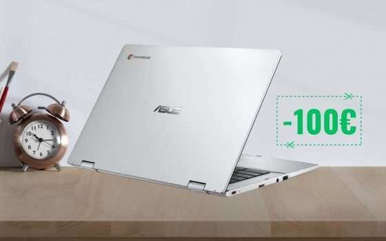 Asus Chromebook Flip Convertibile: RISPARMI 100€ su Amazon