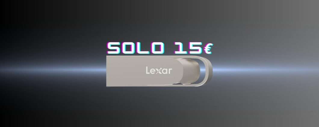 Chiavetta USB Lexar 128GB a soli 15€: AFFARONE su Amazon