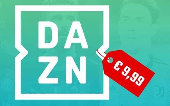DAZN cambia prezzo: si parte da 9,99 euro al mese