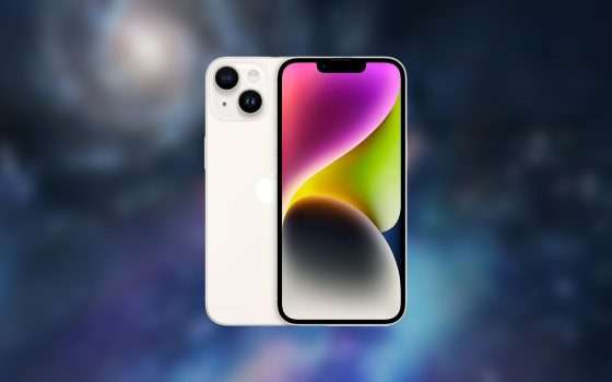 iPhone 14 da 128GB: la colorazione Galassia in grande offerta su Amazon