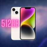 iPhone 14 512GB: offerta GALATTICA, sconto di 360 euro