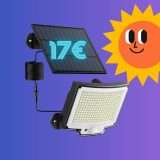 Luce Solare con sensore di movimento: scopri come averla a 17€