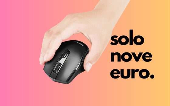 Mouse Amazon Basic a 9€: ergonomia e precisione a prezzo regalo