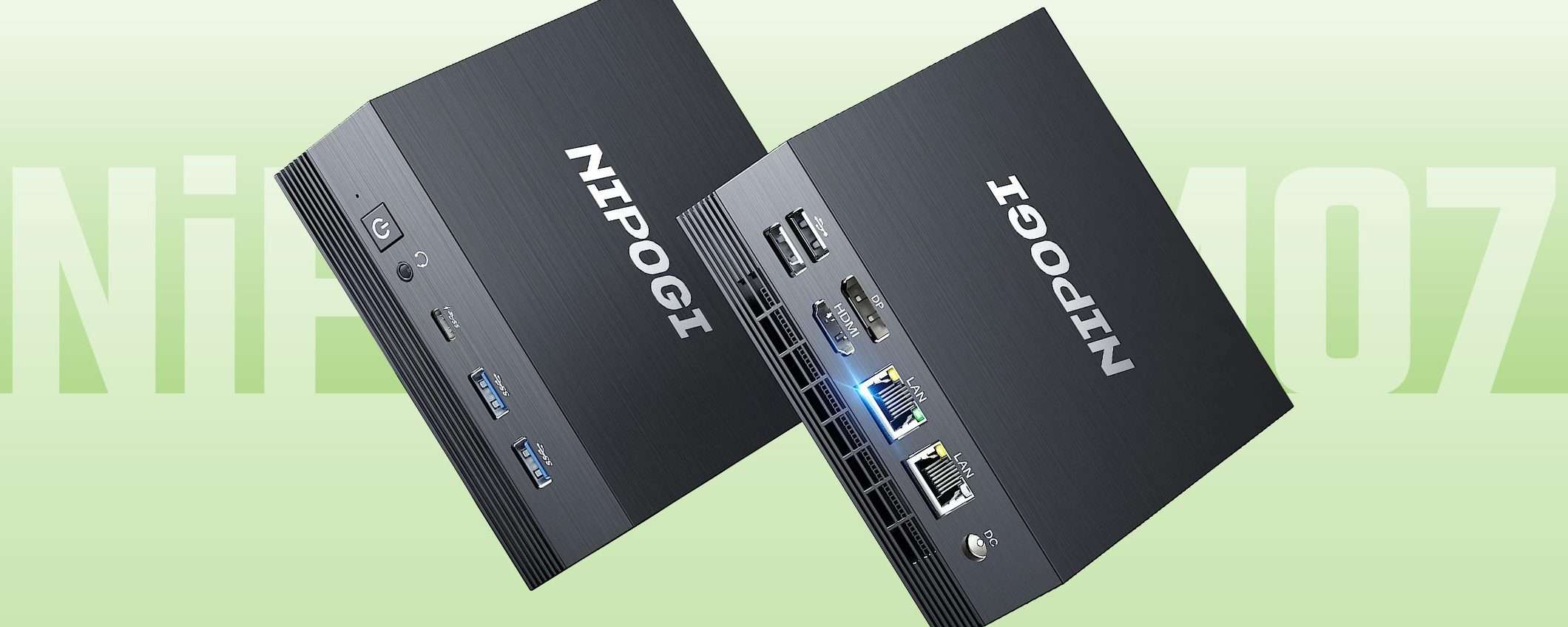 Mini PC in offerta: ecco il coupon per NiPoGi AM07