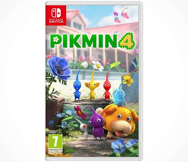La copertina di Pikmin 4 per Nintendo Switch