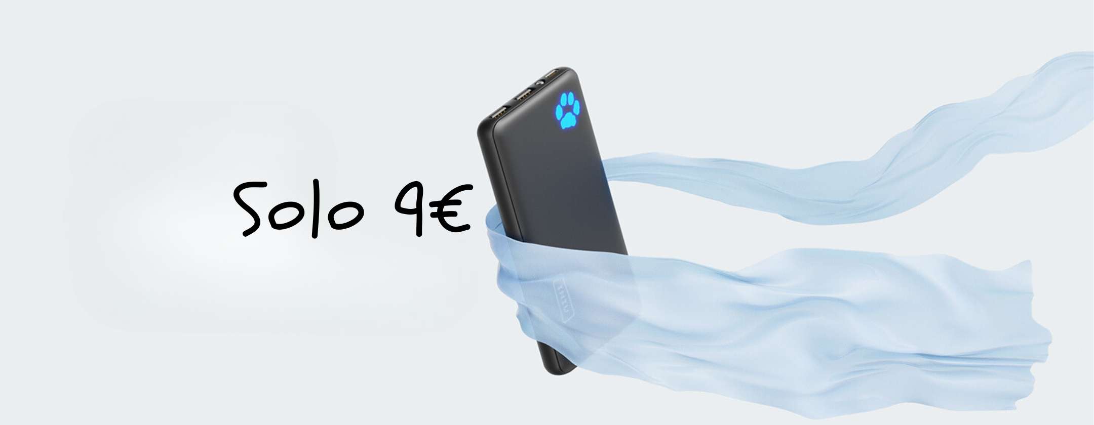 TORRAS EasyGo Power Bank Magnetico 5000mAh Per MagSafe – Ultra Sottile 0,45'' Con USB-C PD 22,5W, Supporto O, Per IPhone 17-12