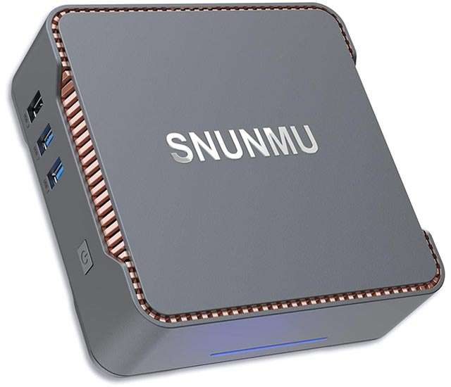 Il design di SNUNMU AK3, Mini PC con processore Intel e sistema operativo Windows