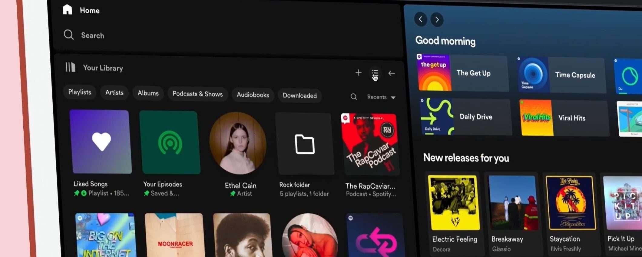 Spotify ha un'interfaccia tutta nuova su desktop