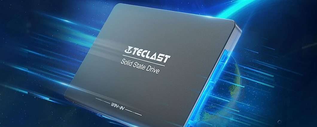 La SSD Teclast da 256 GB oggi costa solo 19 euro