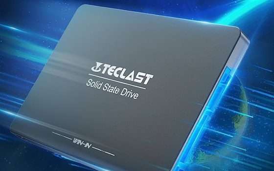 La SSD Teclast da 256 GB oggi costa solo 19 euro