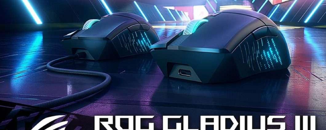 ASUS ROG Gladius III: il top dei mouse wireless a un prezzo BOMBA