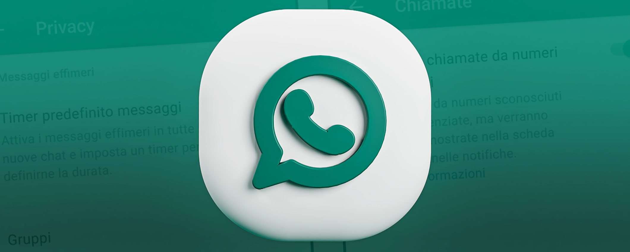 WhatsApp, novità: silenzia chiamate e controllo privacy