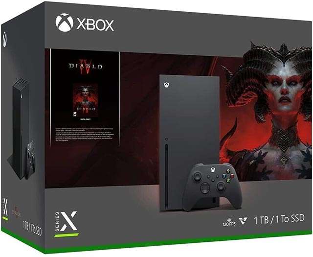 Il bundle di Xbox Series X con Diablo IV