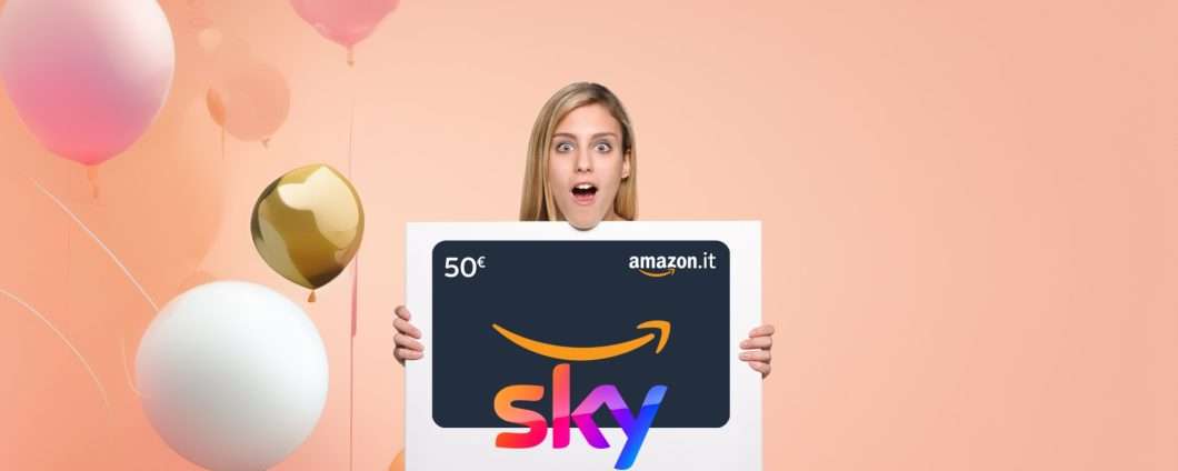 50€ di Buono Amazon in REGALO con Sky: scopri come ottenerlo
