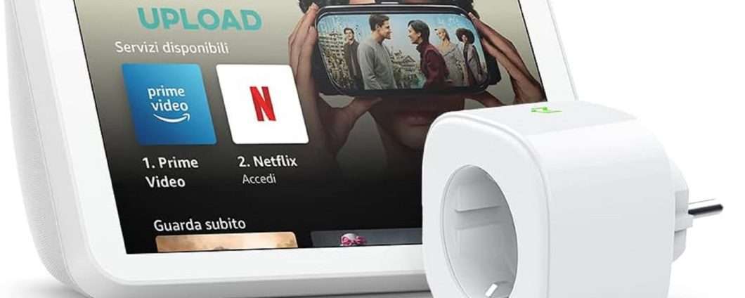 Amazon Echo Show 8 + Meross Smart Plug: risparmio di ben 60€ su Amazon
