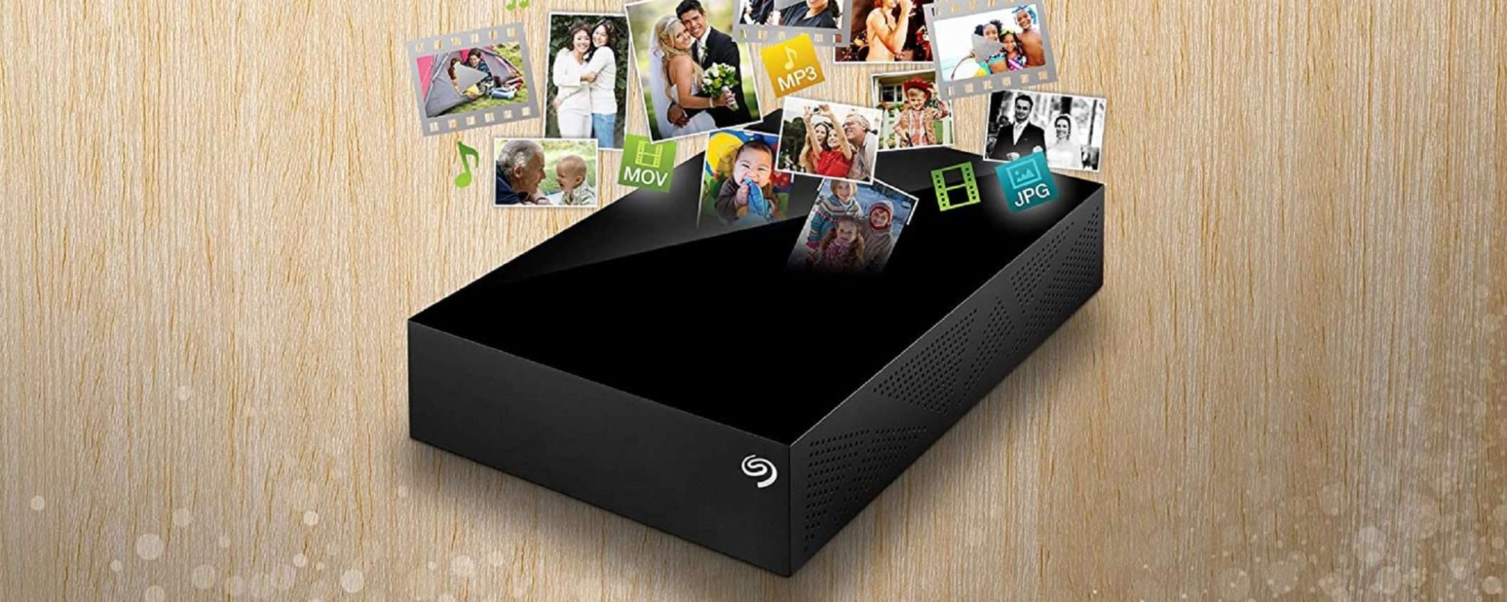 HDD Seagate Desktop Drive da 8TB: 52% di sconto su Amazon è prezzo WOW