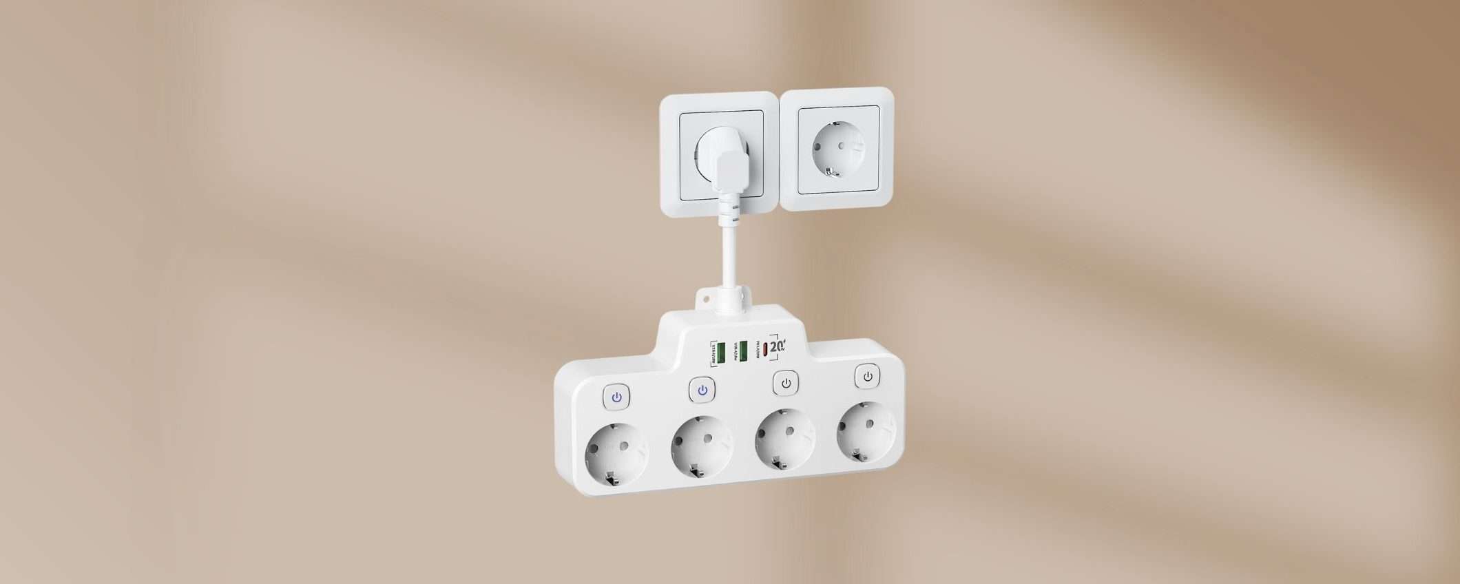 Ciabatta multipresa con USB-C: l’offerta lampo per il prezzo più basso di sempre