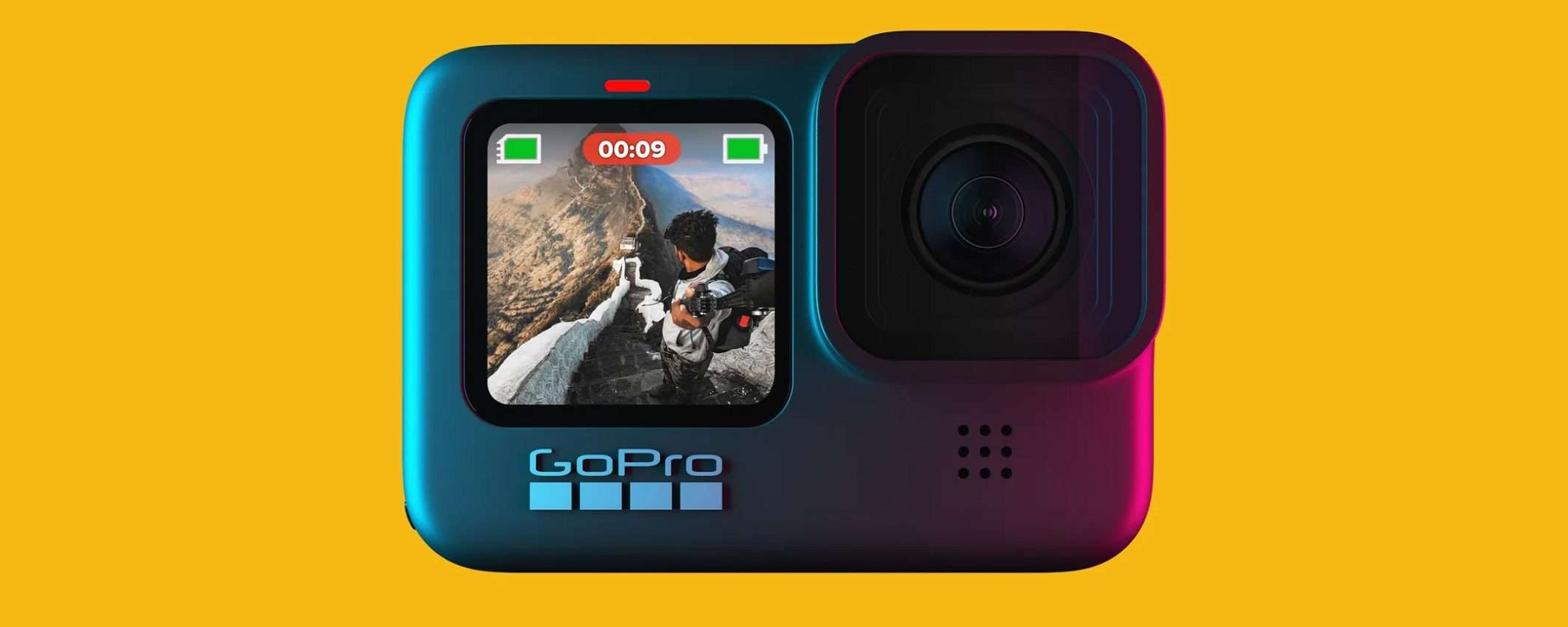 Acquista GoPro HERO9 su Amazon al 42% in meno: action cam IMPERDIBILE