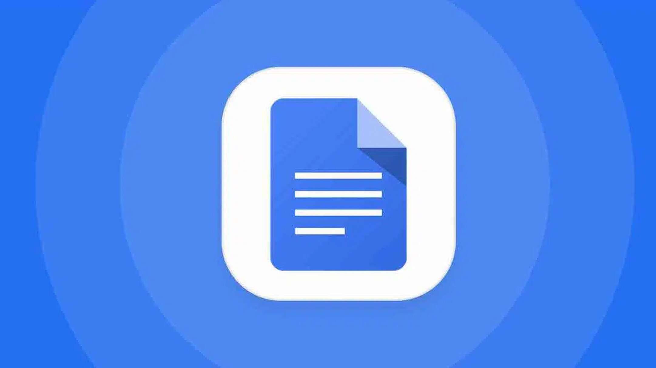 Google Docs logo più rotondo