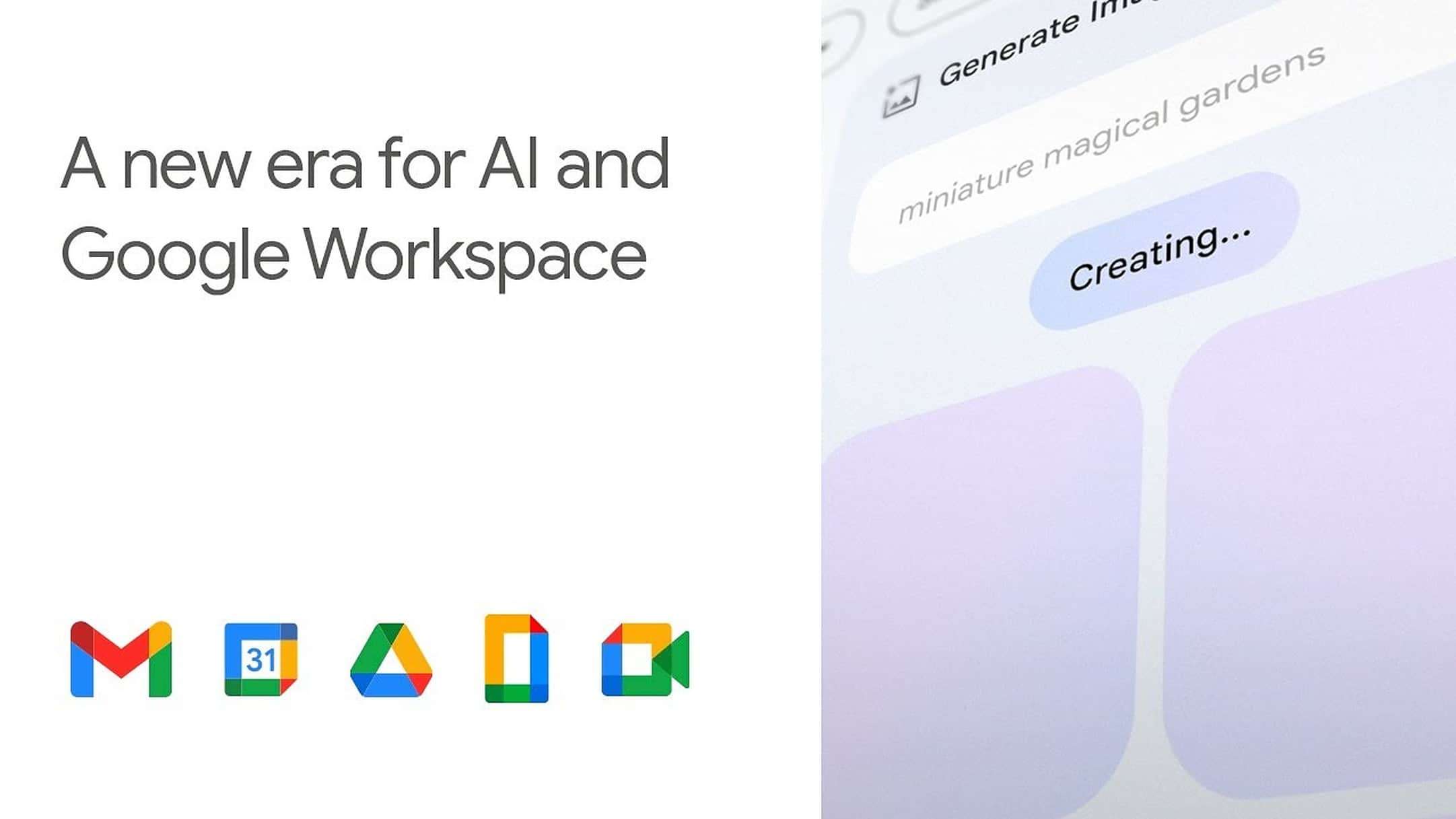 Google Workspace Duet AI suite