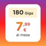 Ho 180GB: nuova PROMO a soli 7,99 euro al mese