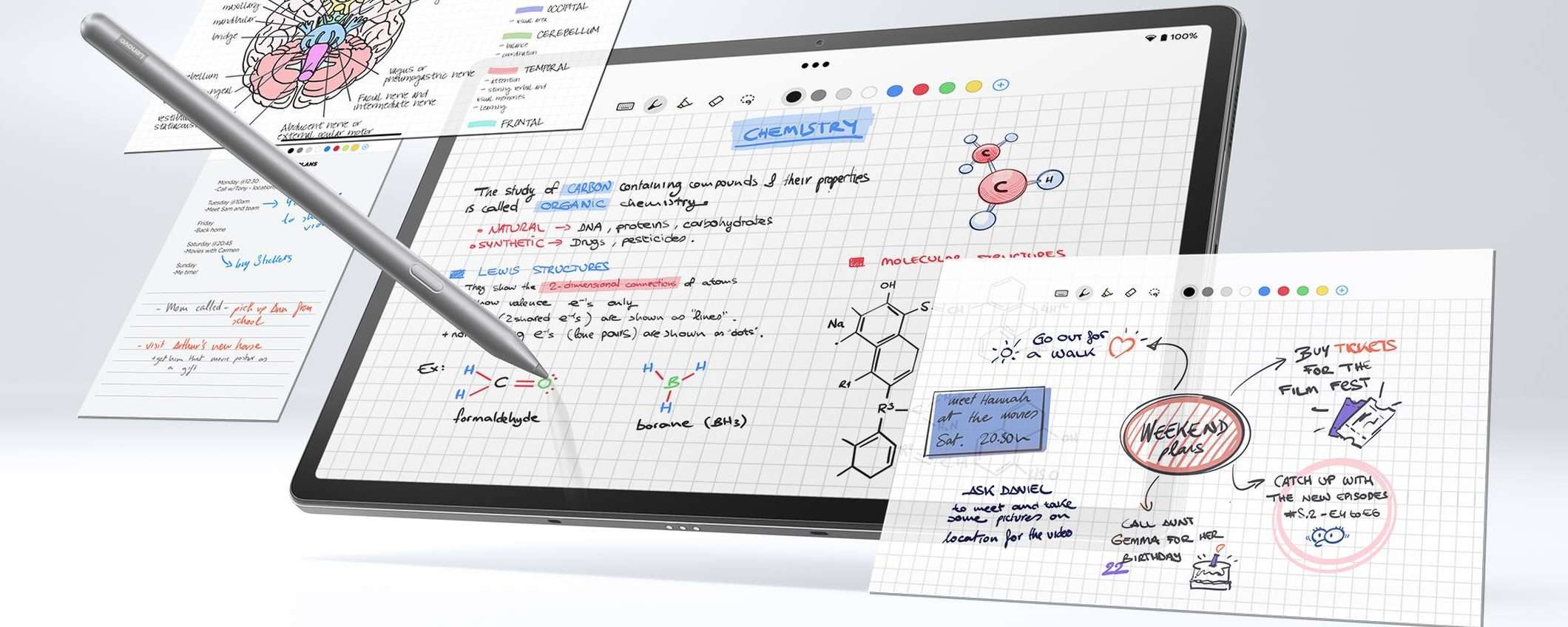 Lenovo annuncia i nuovi Tab P12 e Tab M10 5G