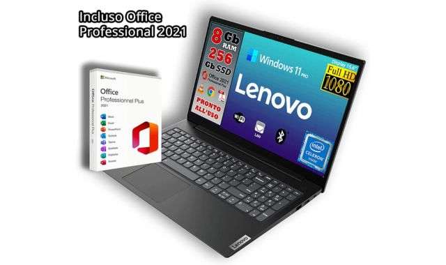 Notebook Lenovo office incluso
