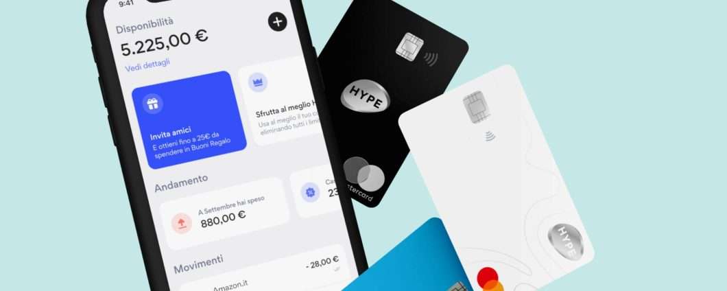 HYPE Next: carta Mastercard inclusa e bonifici gratuiti