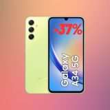 Samsung Galaxy A34 5G: il midrange più venduto ad un super prezzo su Amazon