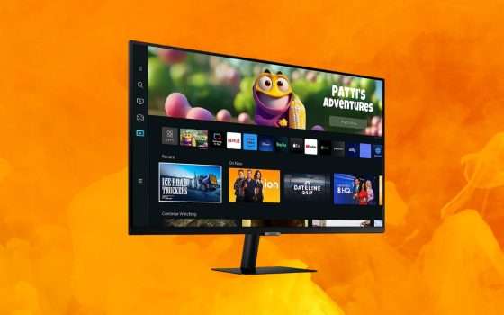 Smart Monitor Samsung: su Amazon con 100 euro di sconto
