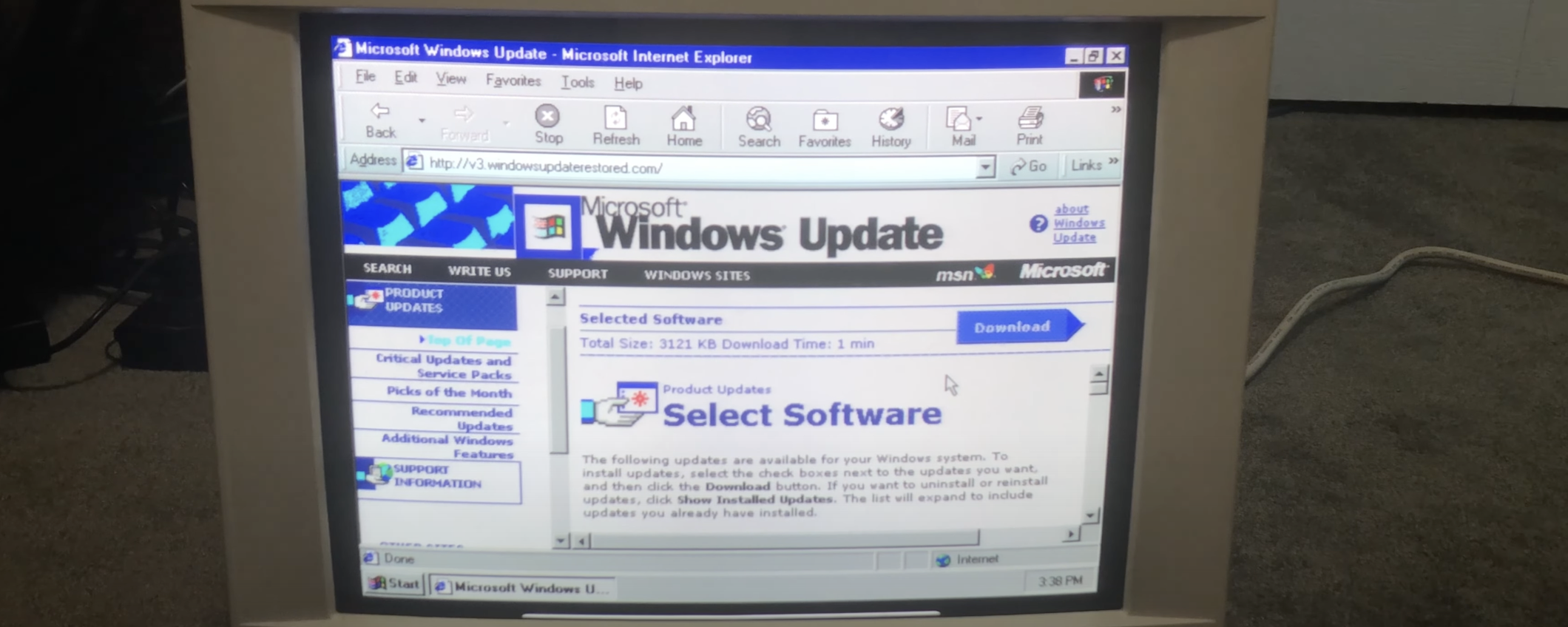 Windows Update Restored consente di aggiornare vecchie versioni di Windows
