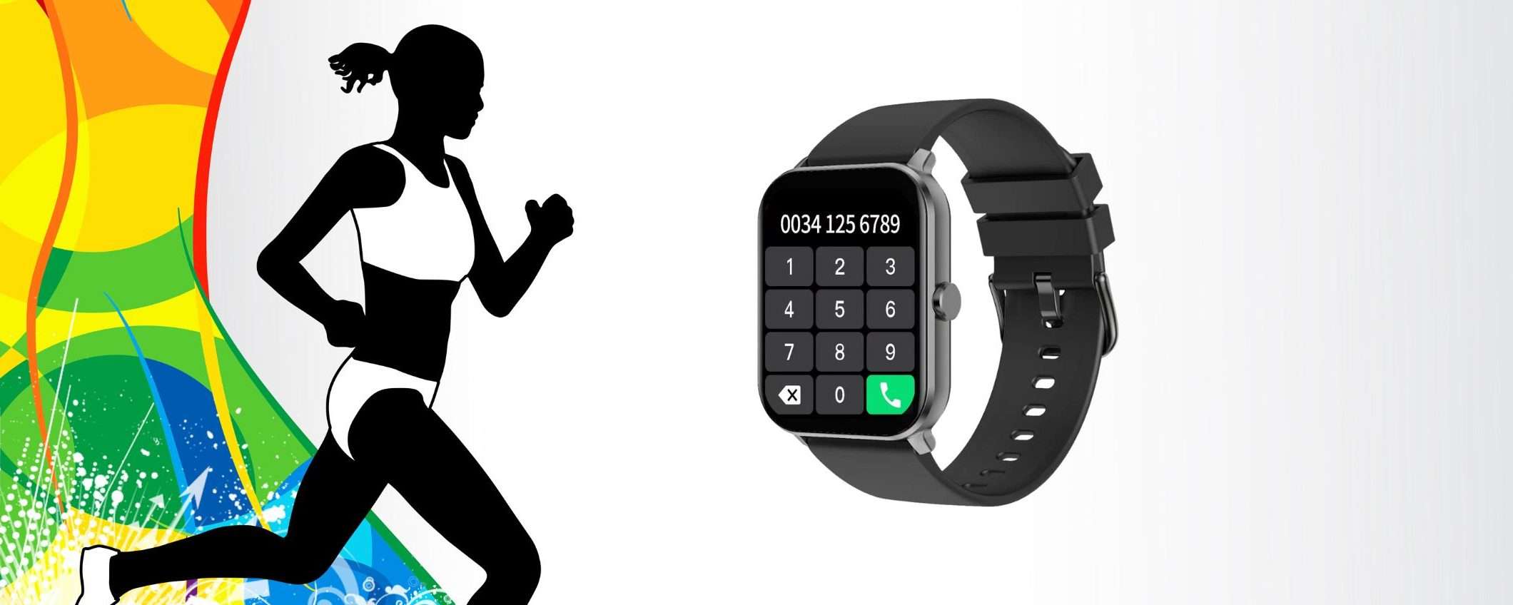 Smartwatch per il fitness: 27 attività sportive a soli 25 euro