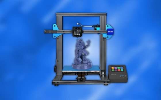 Stampante 3D in offerta: realizza il sogno con oltre 100 euro di sconto su Amazon