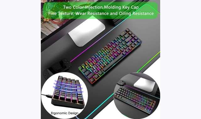 Tastiera e mouse RGB sconto