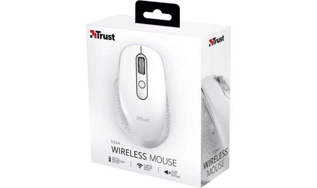 Trust Ozaa Mouse wireless ricaricabile
