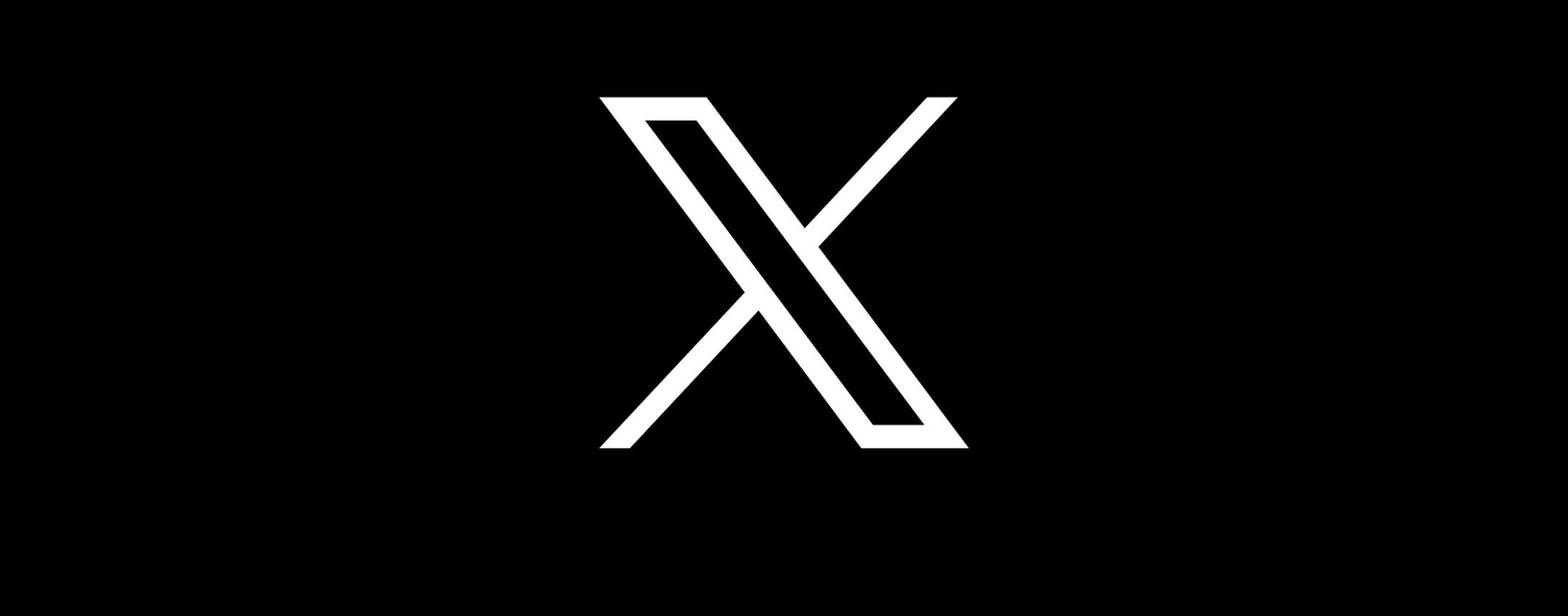 X - logo Twitter