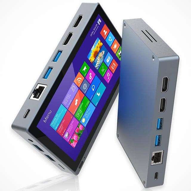 HEIGAOLAPC M1, il design del Mini PC con display touchscreen integrato