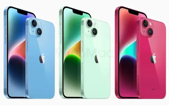 iPhone 15 nuovi colori