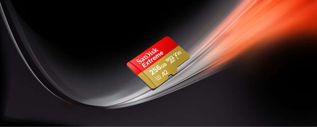 MicroSD SanDisk 256GB + Adattatore SD a soli 19€, una FOLLIA