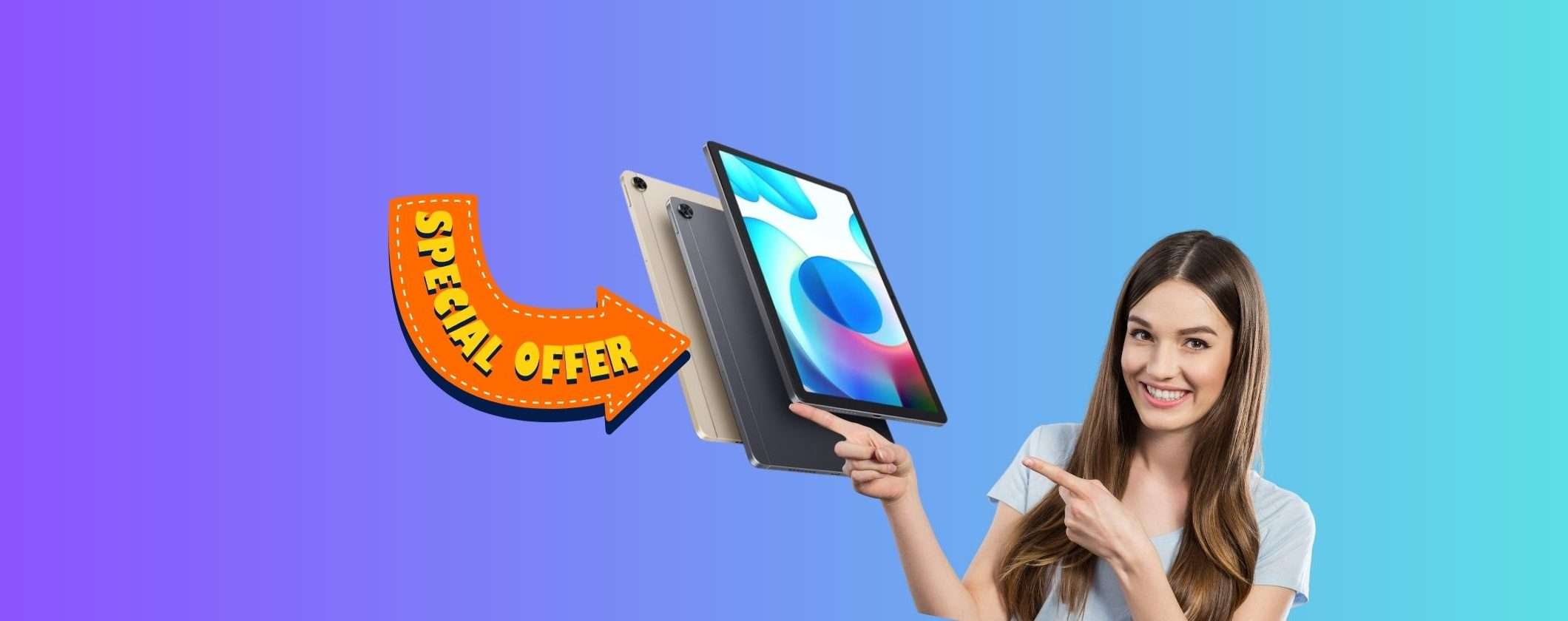 Realme Pad vicino ai 100€: il MIRACOLO del Prime Day