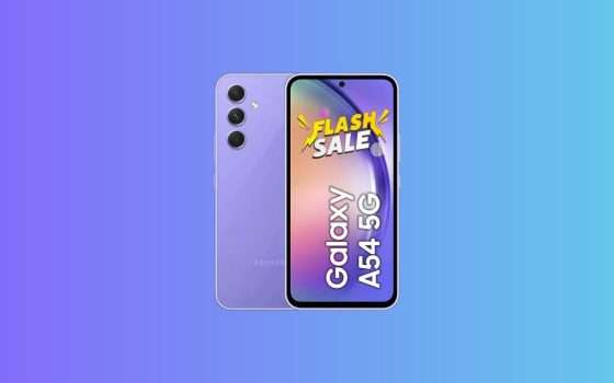 Samsung Galaxy A54: il prezzo del Prime Day toglie il fiato