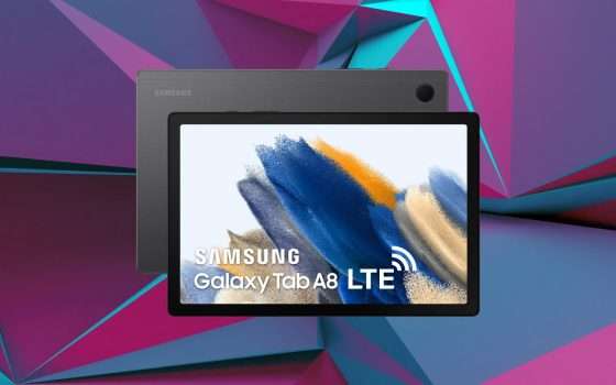 Samsung Galaxy Tab A8 LTE: un REGALO di Amazon