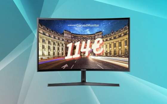 Samsung Monitor Curvo a soli 114€: prezzo low cost su Amazon