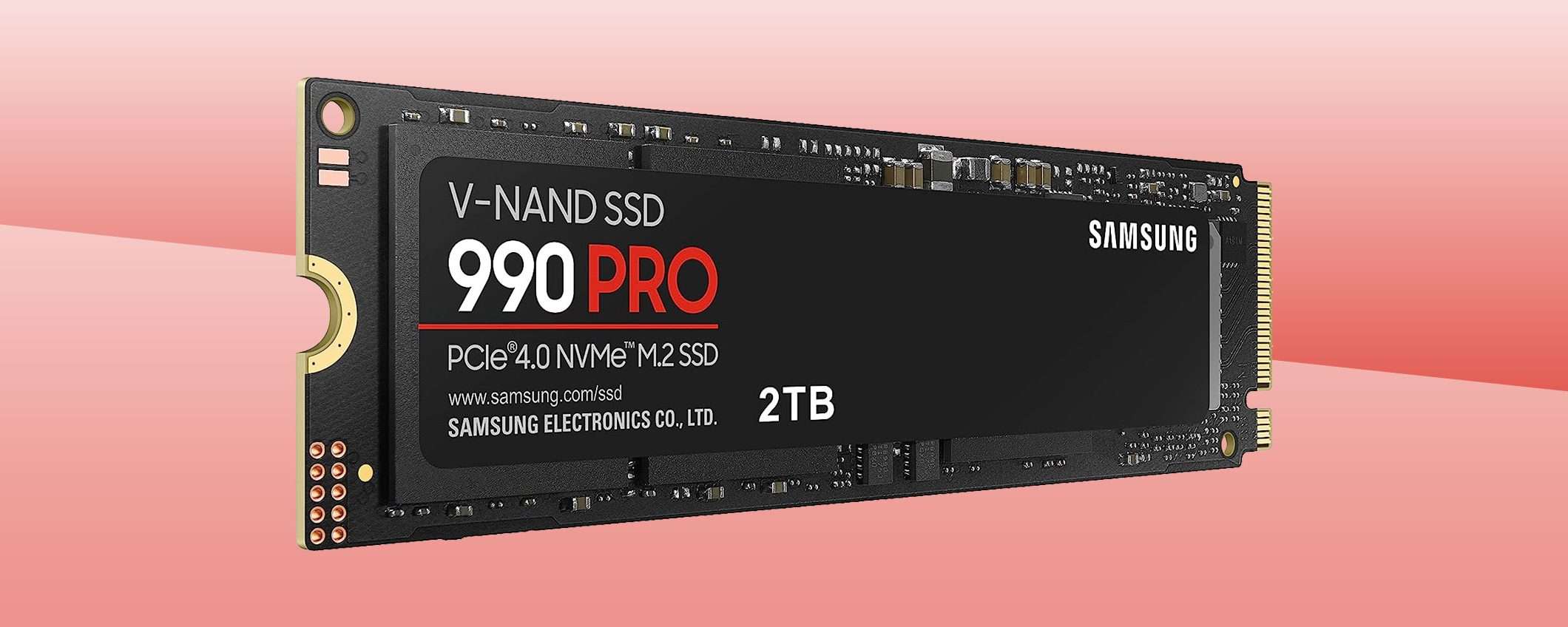 Samsung 990 PRO: la SSD 2TB al prezzo minimo