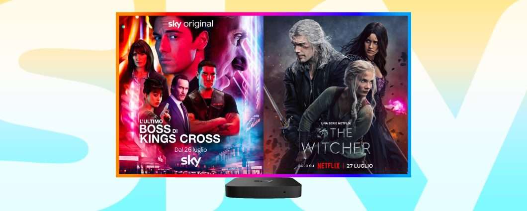 Solo 19,90€/mese per Sky TV+Netflix: abbonati ora