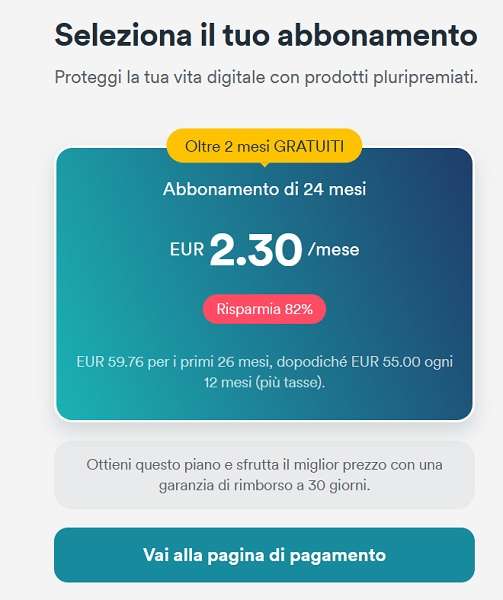 surfshark abbonamento 24 mesi