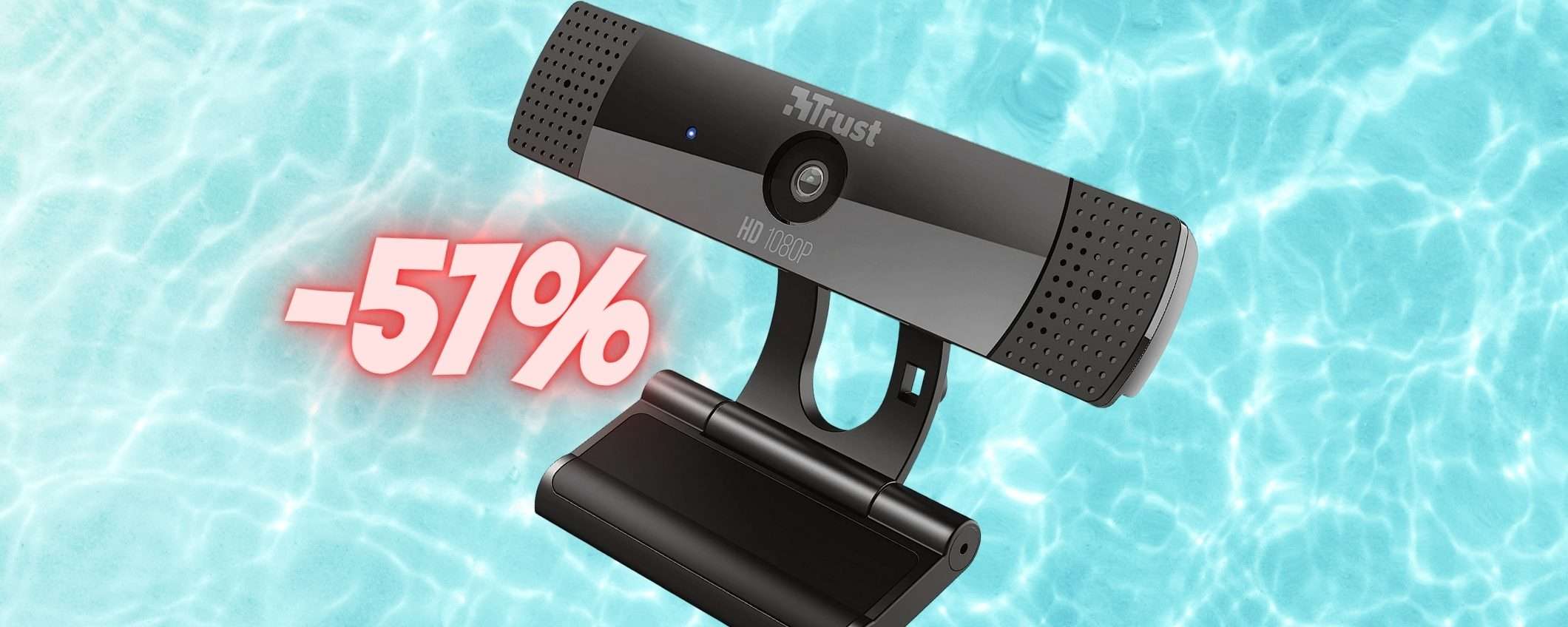 Webcam Full HD e vieni una favola: Trust GTX prezzo SHOCK