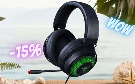 Razer Kraken Ultimate: ultime ore di Prime Day per averle a meno di 100€