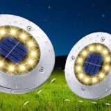 Luce in giardino a costo ZERO: 12 faretti solari a 2,58€ l'uno